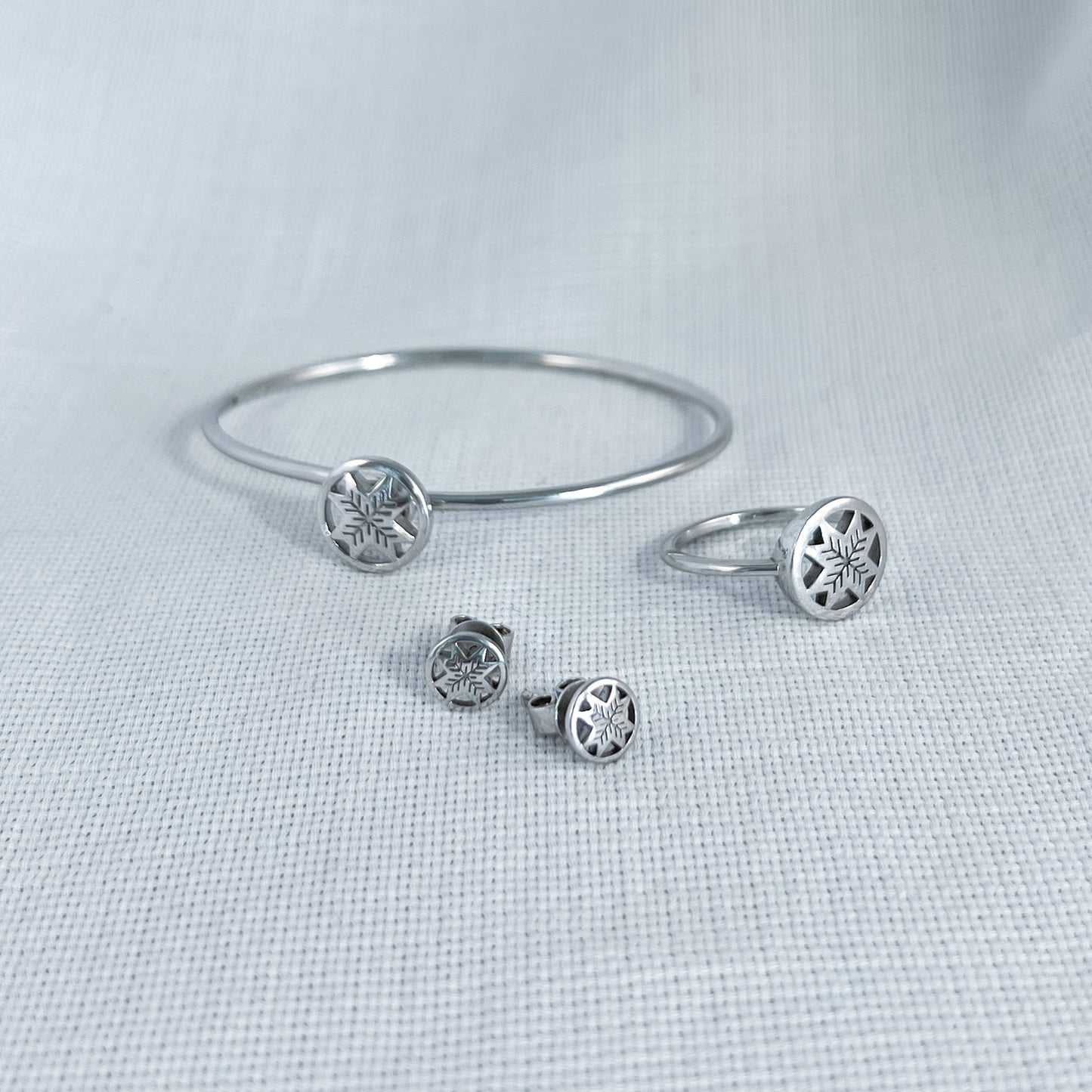 North Star Stud Earrings