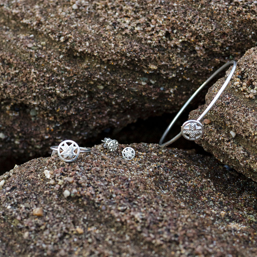 North Star Stud Earrings