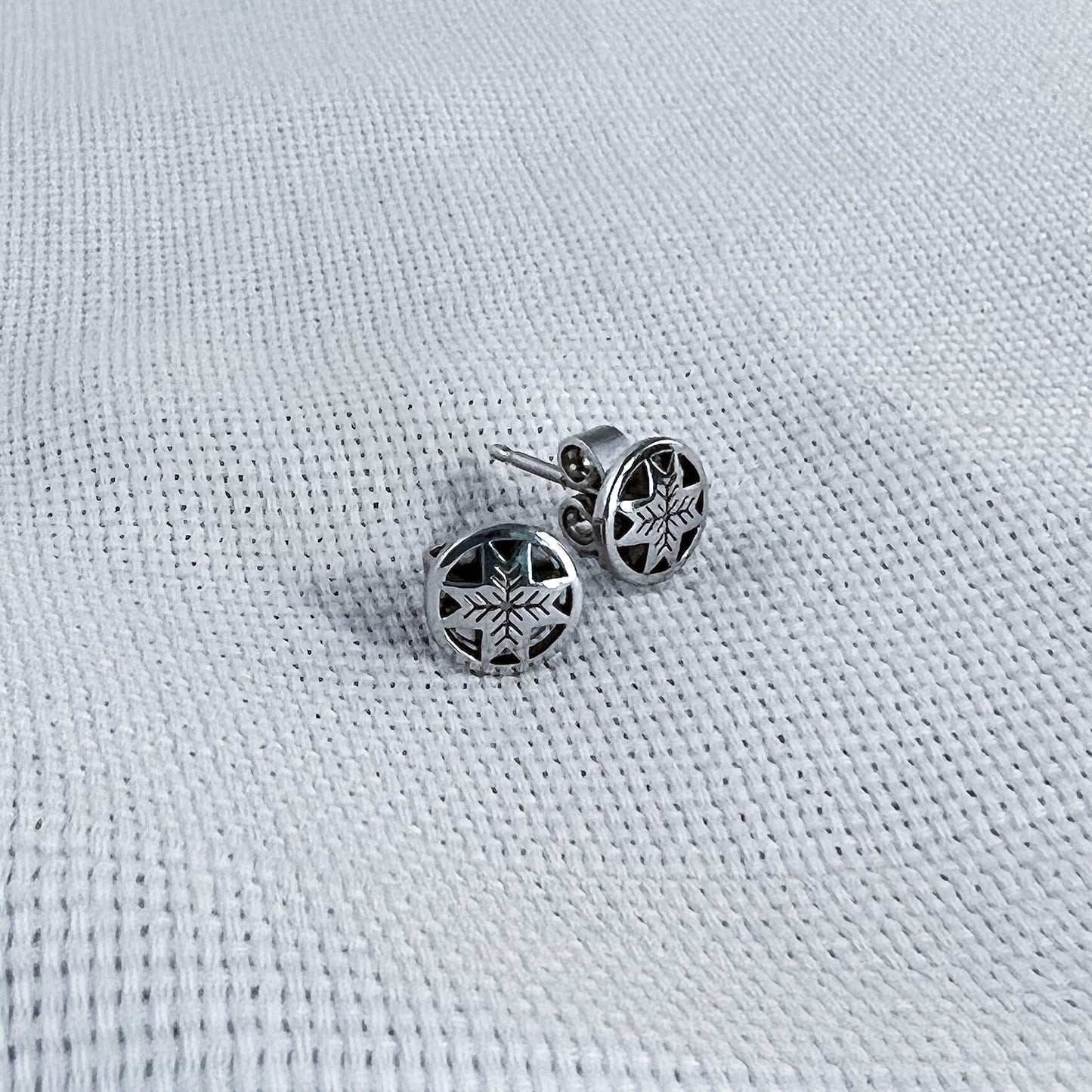 North Star Stud Earrings