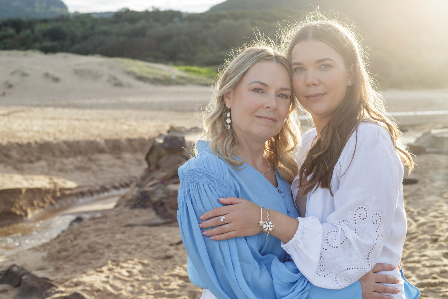 Kati-Rose and Anne, founders and designers behind Baltic Folk. 
